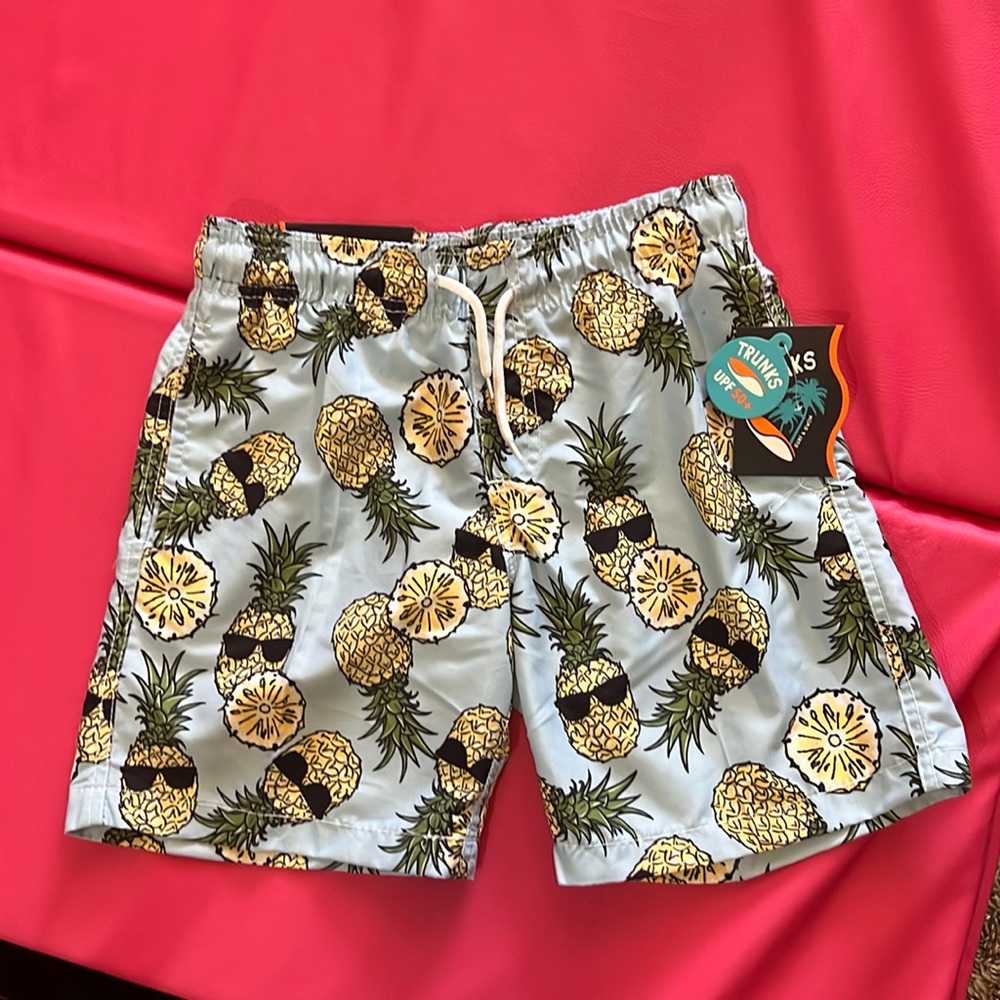 KIDS Pineapple Swim Trunks